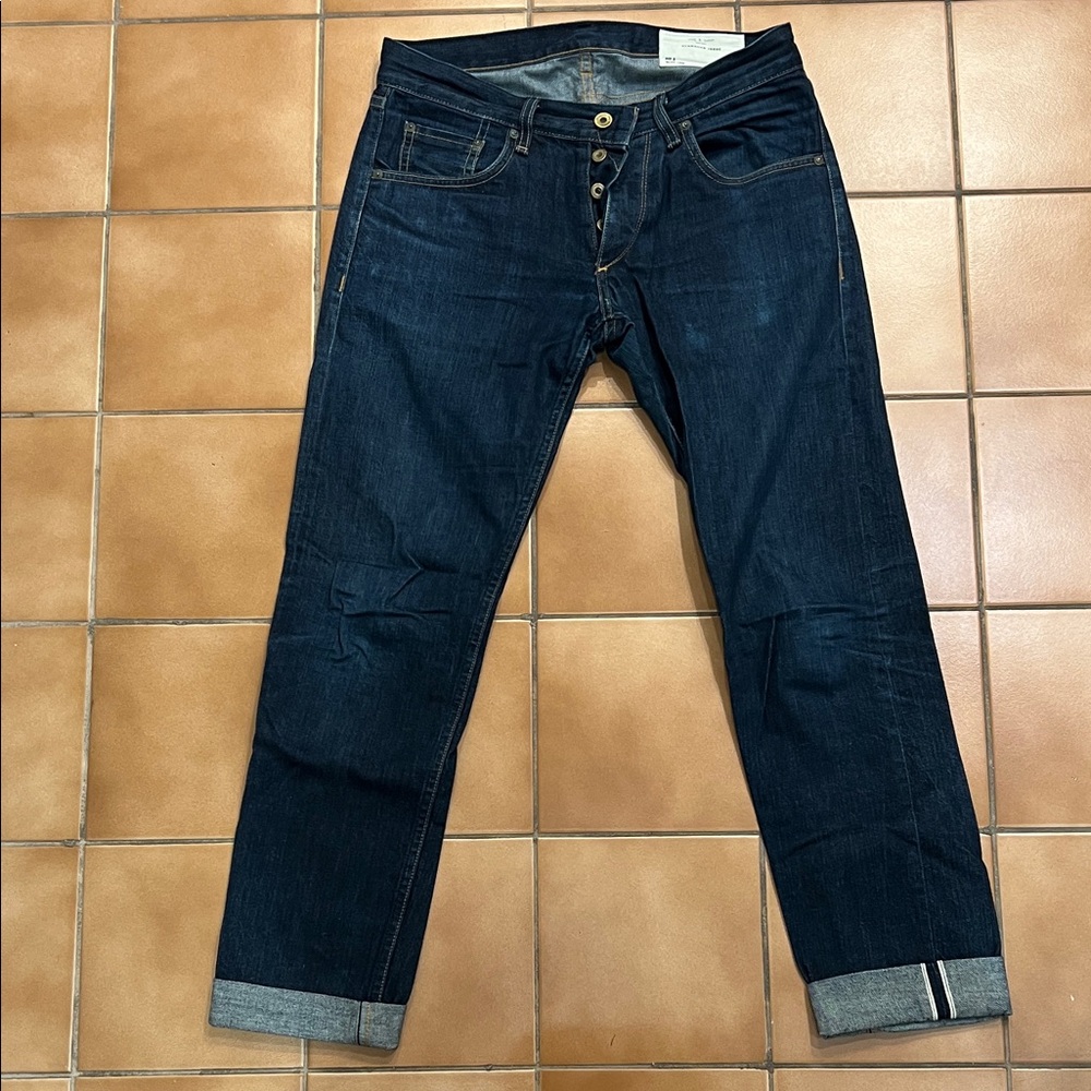 rag & bone Men's Indigo Straight Jeans